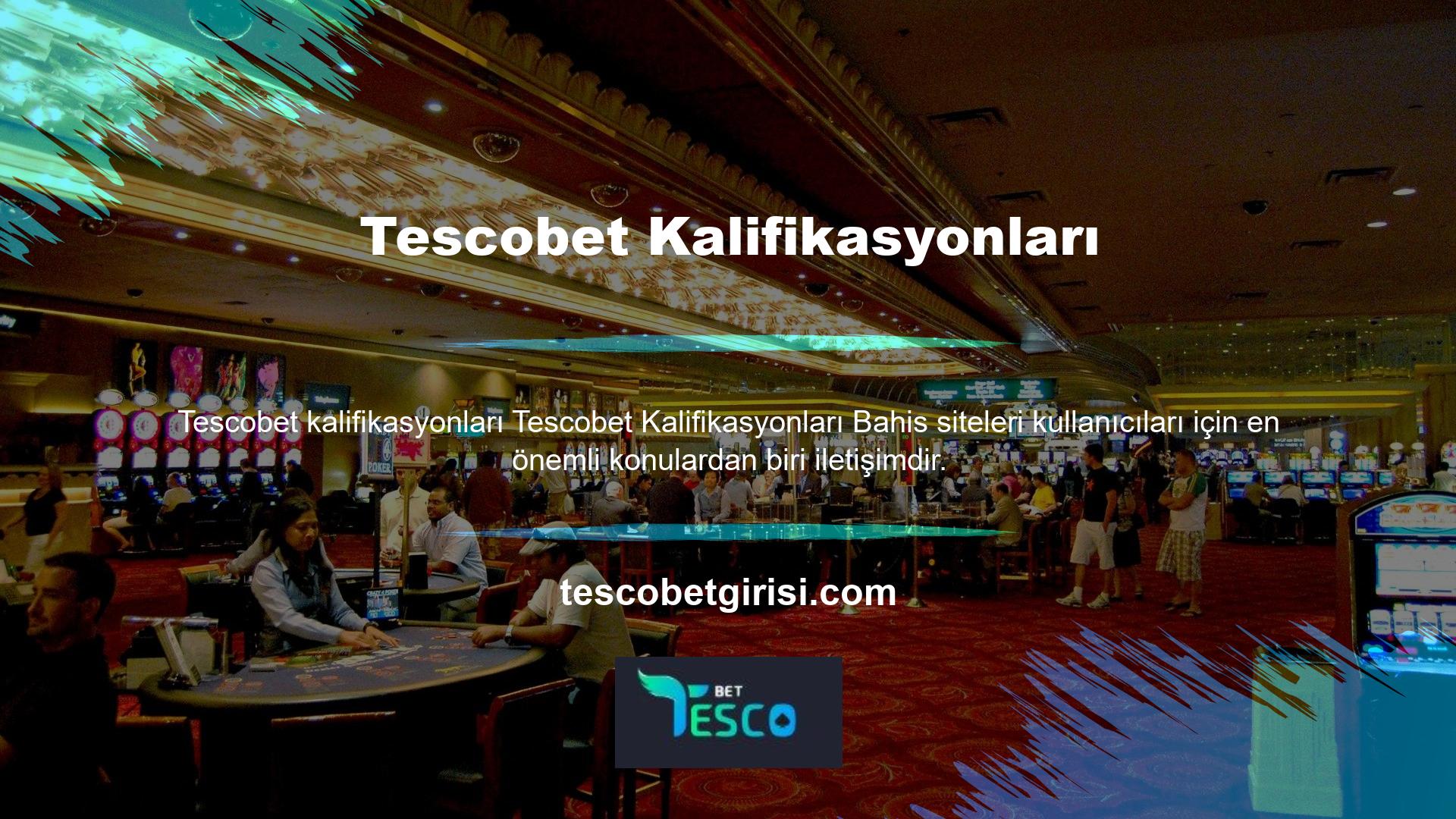 Tescobet bahis sitesi her zaman kullanıcı merkezli araştırma yapmış ve kullanıcı memnuniyetini hedeflemeye devam etmektedir