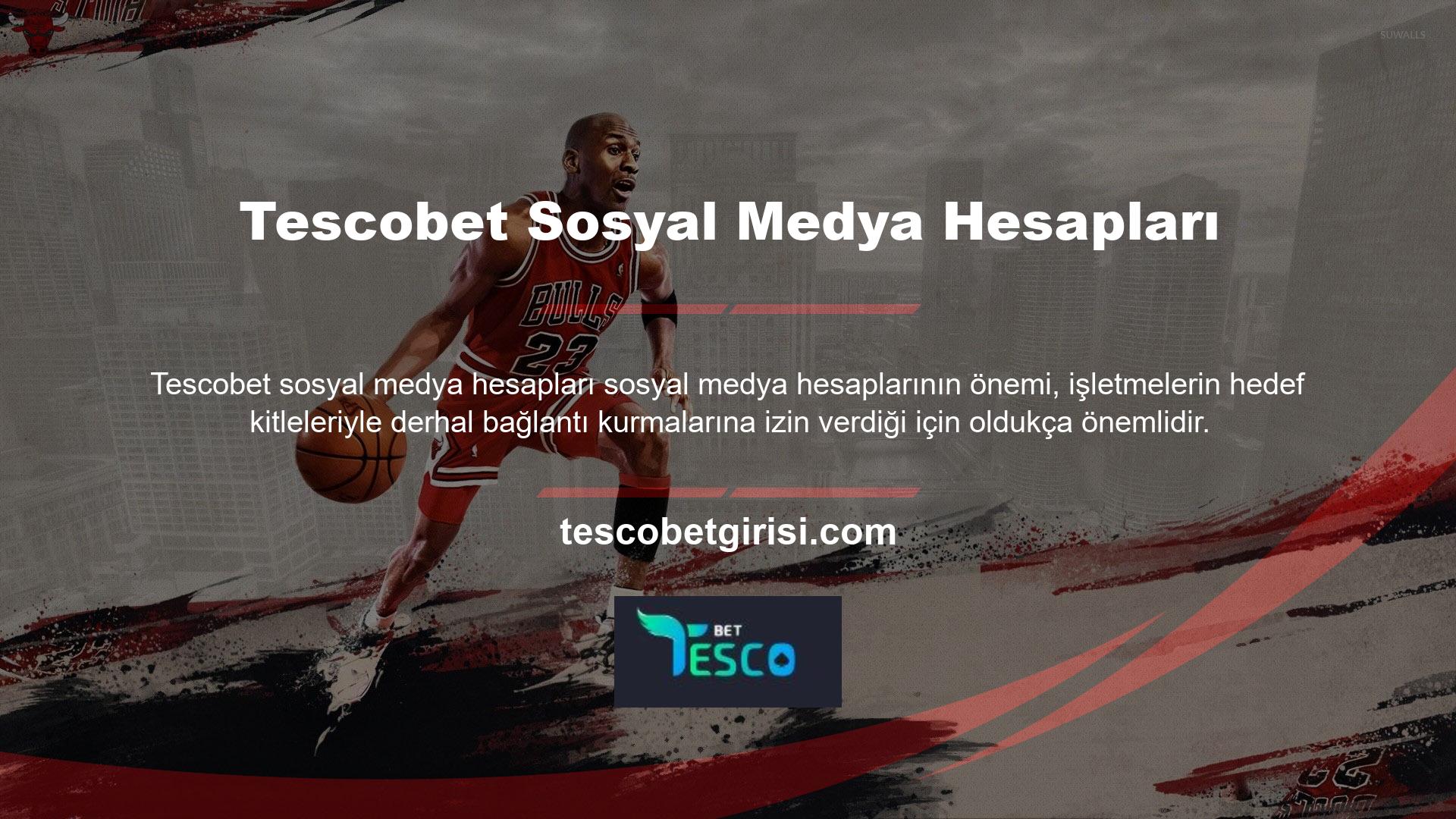 Şu anda her iki Tescobet bahisleri de Tescobet giriş adresleri için erişilebilir